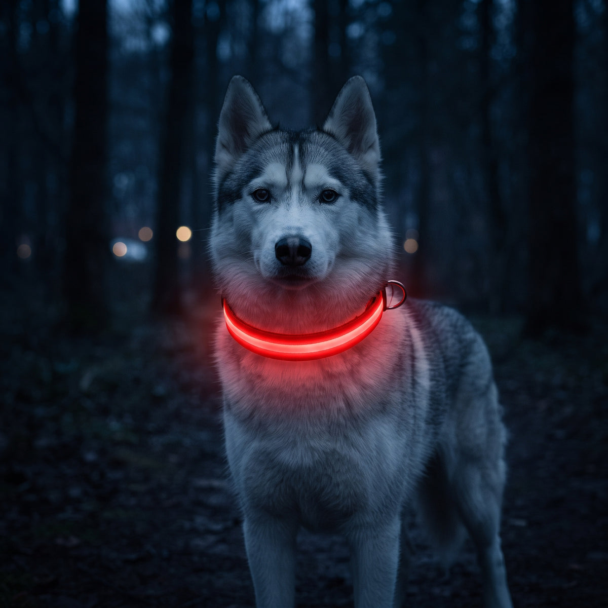 Fetch Rechargeable LED Dog Collar