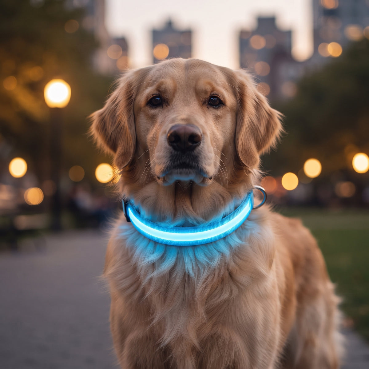 Fetch Rechargeable LED Dog Collar