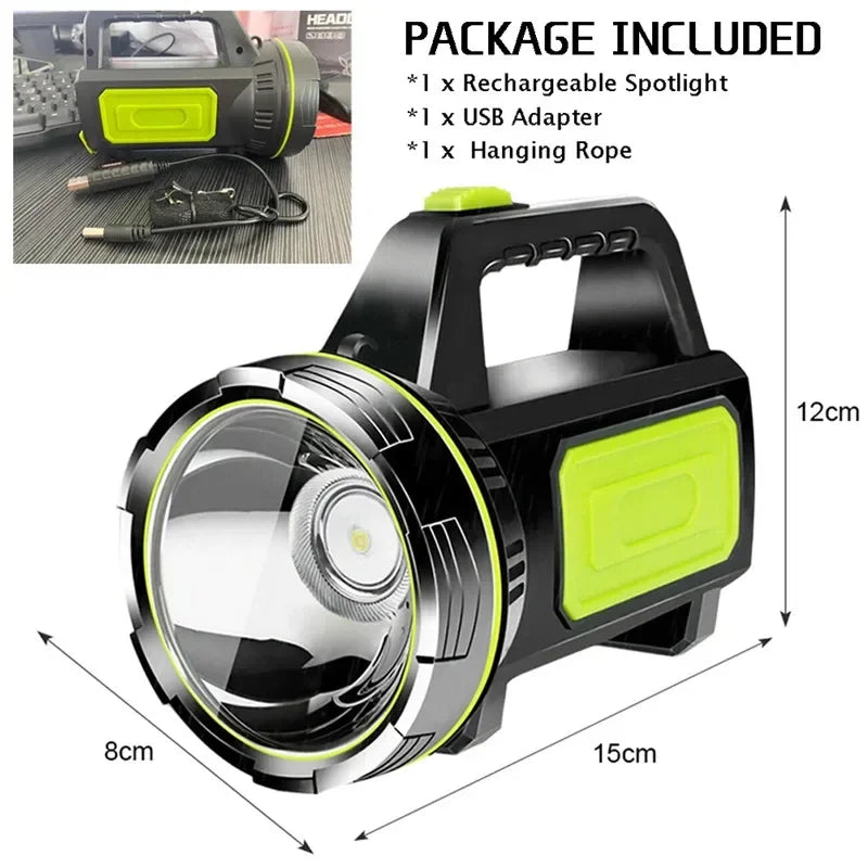 Lookout Rechargeable Handheld Searchlight