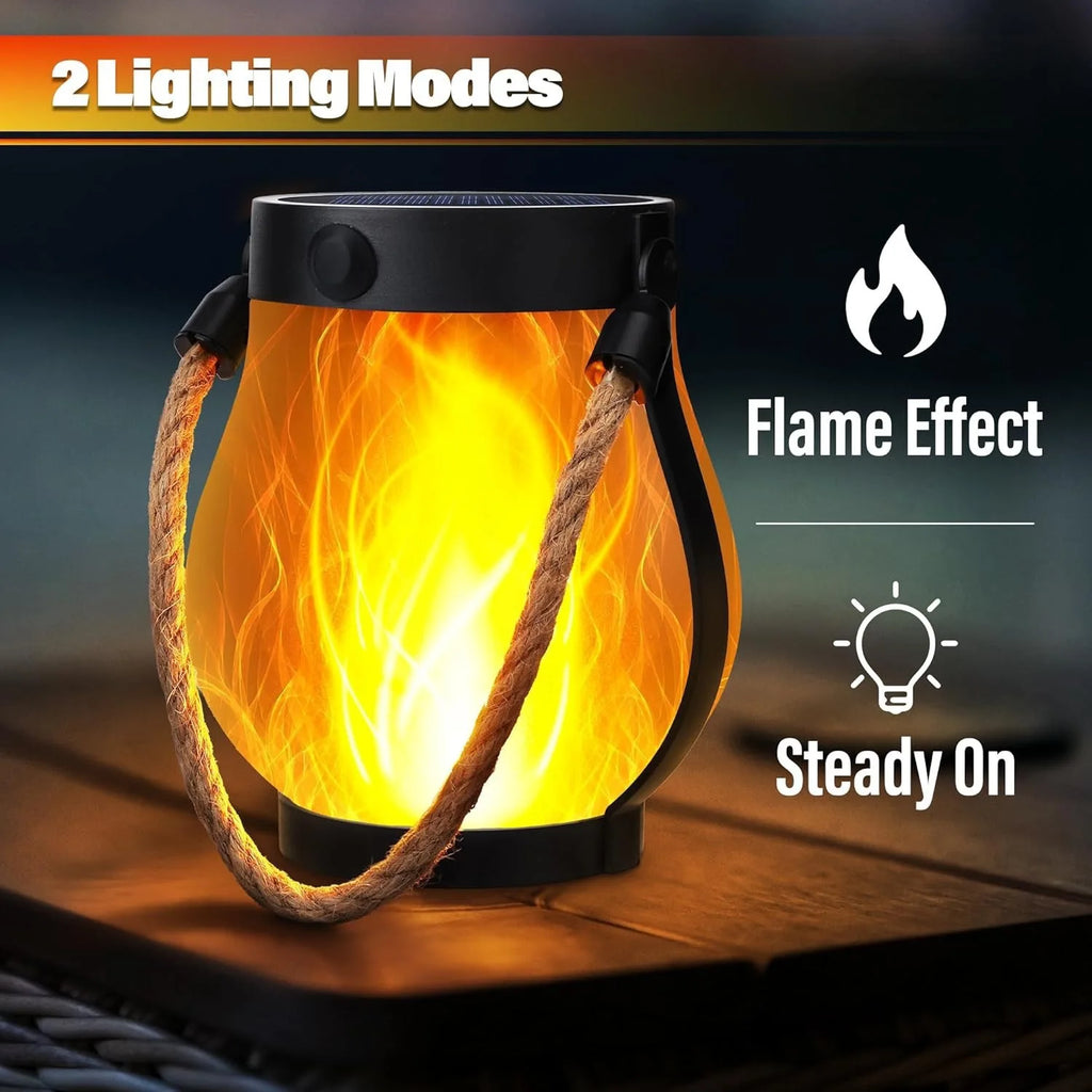 Hearth Solar Flame Lantern