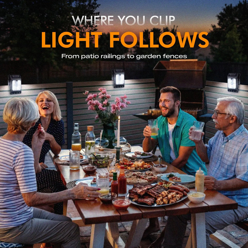 Perch Solar Clip-On Motion Light