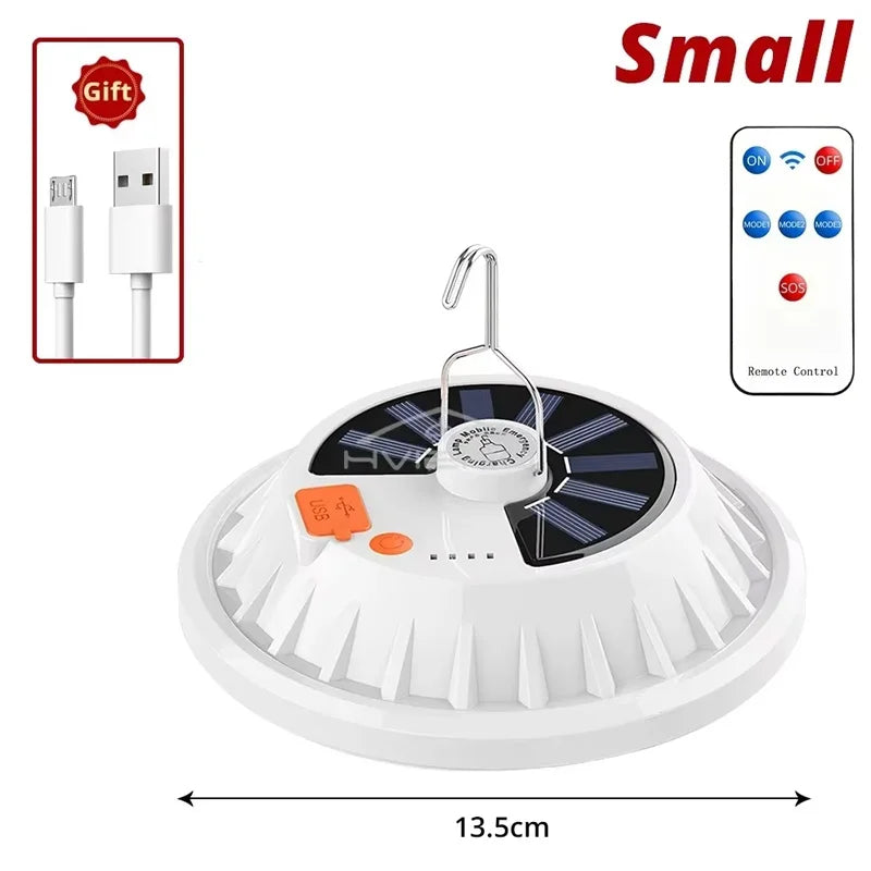 Glowcamp Solar Bulb Lantern with Remote