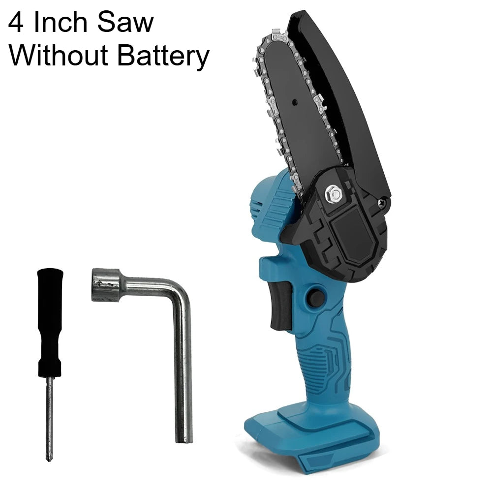 Timber Mini Cordless Chainsaw, 4-Inch