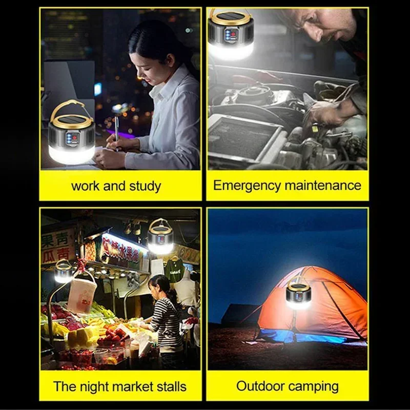 Glowcamp Solar Bulb Lantern with Remote