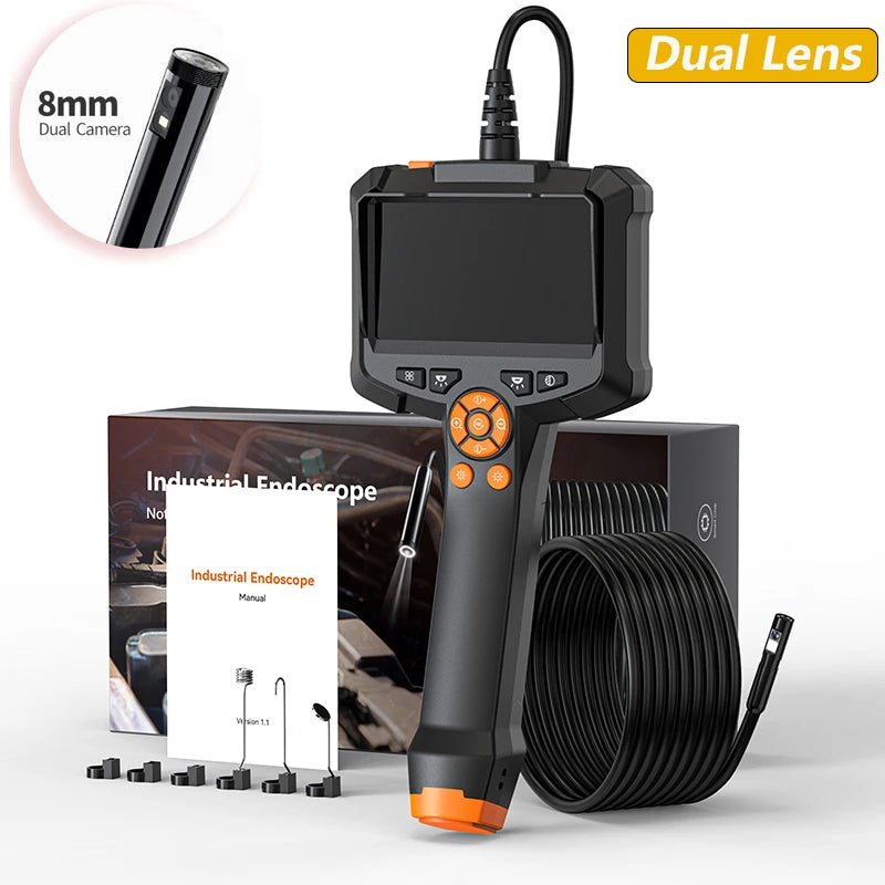 Lens Industrial Inspection Camera, 4.3-Inch Screen