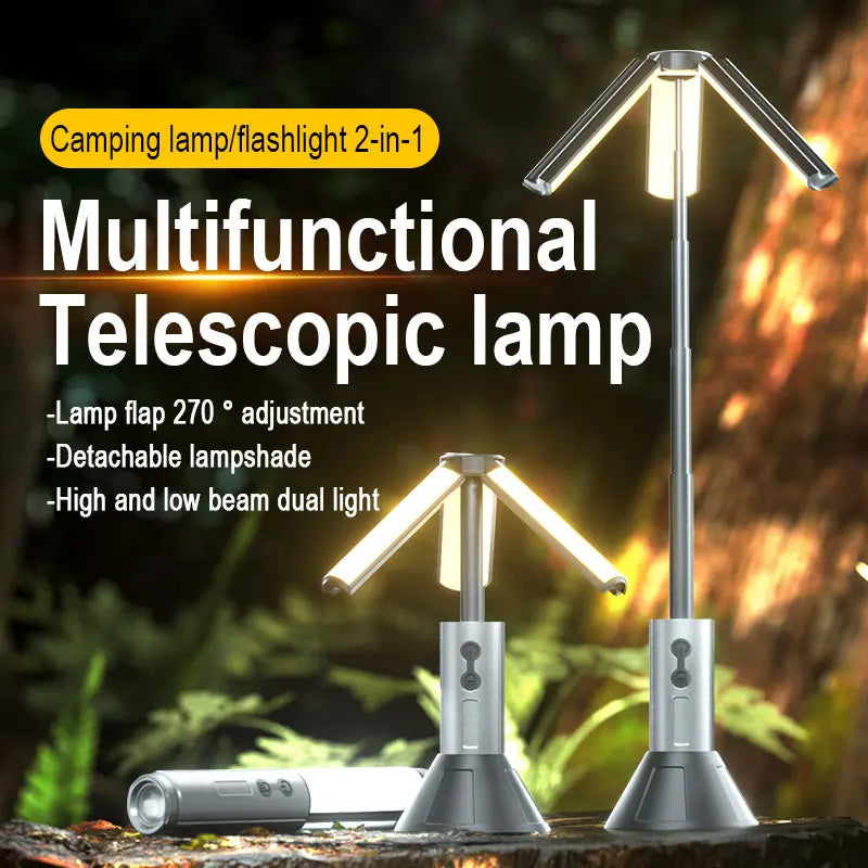 Mast Telescoping 2-in-1 Camp Lantern