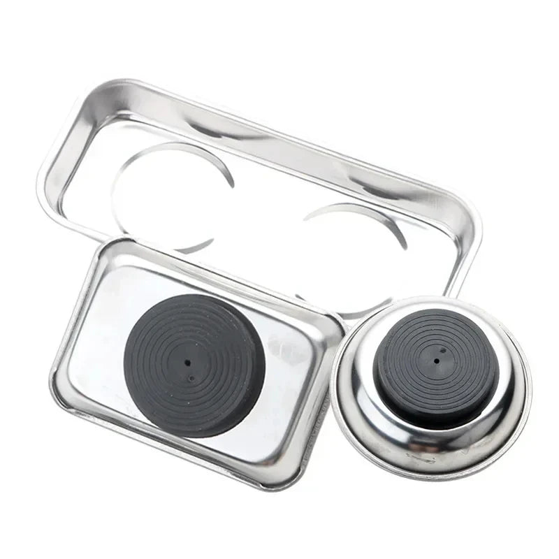 Catch Stainless Steel Magnetic Parts Tray