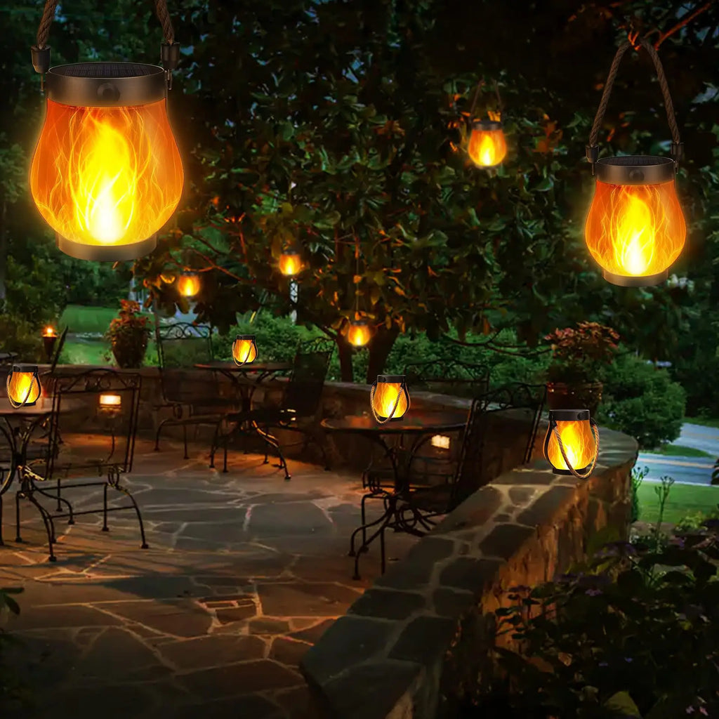 Hearth Solar Flame Lantern