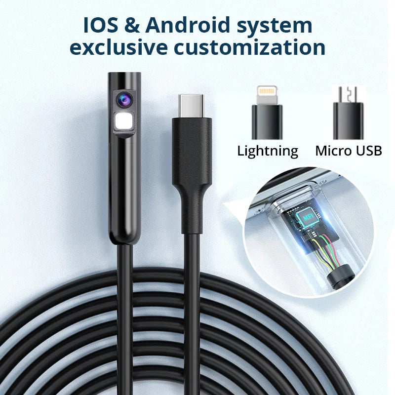 Lens Phone Inspection Camera for iPhone & Android