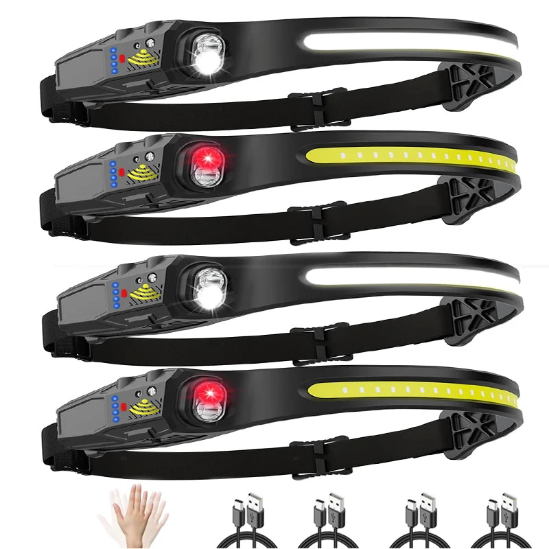 Crew Motion-Sensor Headlamp 4-Pack