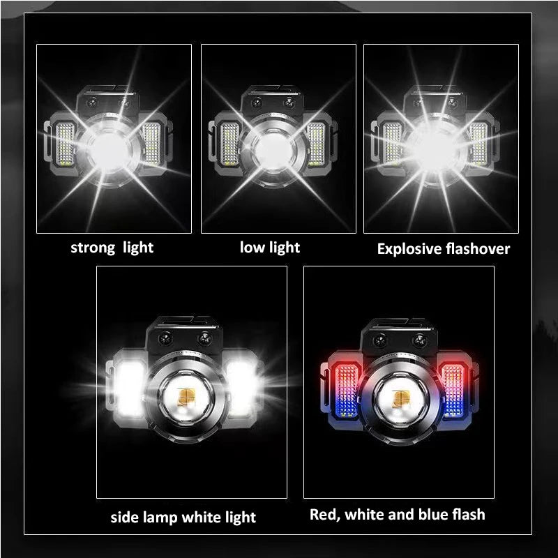 Crew Motion-Sensor Headlamp 4-Pack