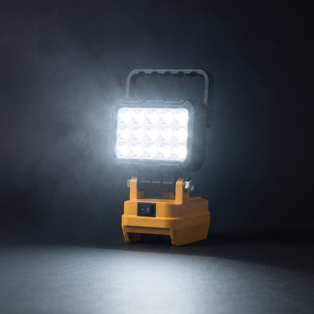 Warden Anvil 20V work light switched on